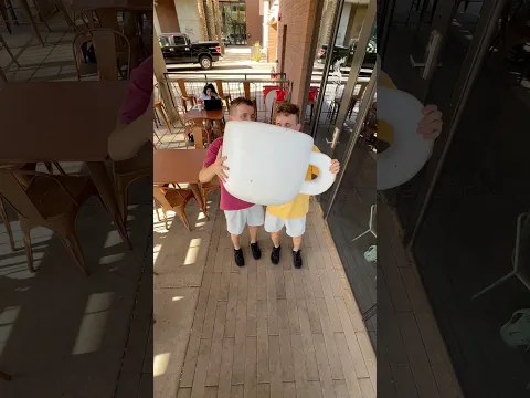 We Ordered The Biggest Coffee In The World!