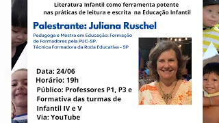 Literatura Infantil como ferramenta potente nas práticas de leitura e escrita na Educação Infantil.