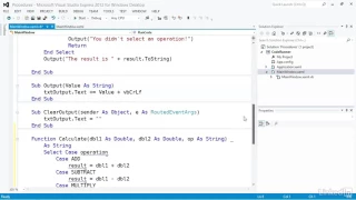 4 6 Sub and Functions Visual Basic Essential Training