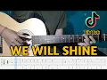 Download Lagu We Will Shine - Iklan Kumon | Fingerstyle Guitar Cover | Tab + Chord ( tik tok )