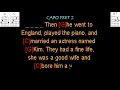 He Went to Paris by Jimmy Buffett guitar play along. Use a Capo on 2nd Fret.