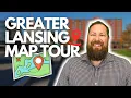 Greater Lansing Area Map Tour Lansing Area