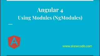 Using Modules in Angular NgModules Tutorial