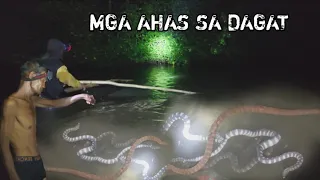PINAKA NAKAKATAKOT NA TRABAHO, MGA AHAS SA TUBIG