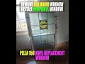 Pella - How to install vinyl replacement window Pella 150