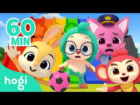 Download MP3 [BEST] TOP 36 Learn Colors \u0026 Sing Along | Most loved songs from Hogi | Pinkfong \u0026 Hogi