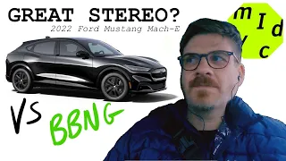 Ford Mustang Mach-E stereo vs BADBADNOTGOOD [review]
