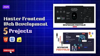 Build 5 Real World Projects Full Frontend Projects HTML CSS JAVASCRIPT Tutorial