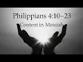 Download Lagu Filippenzen 4:10-23 --- Tevreden met de Messias