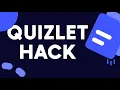 NEW Quizlet Hack No inspect Works In School