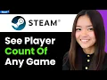 How To See Player Count of Any Game on Steam 2026 Step By Step
