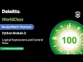 Python Module 3 Logical Expressions and Control Flow Vietnamese subtitles