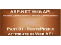 RoutePrefix attribute in Web API