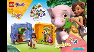 LEGO Instructions | Friends | 41434 | Andrea's Jungle Play Cube | Play Cube Jungle Series
