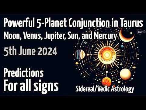 Download MP3 Konjunktion von fünf Planeten im Stier | Vorhersagen der vedischen Astrologie