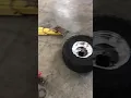 Harbor Freight Mini tire changer DIY ATC ATV GOLF CART SMALL TIRE Step 1