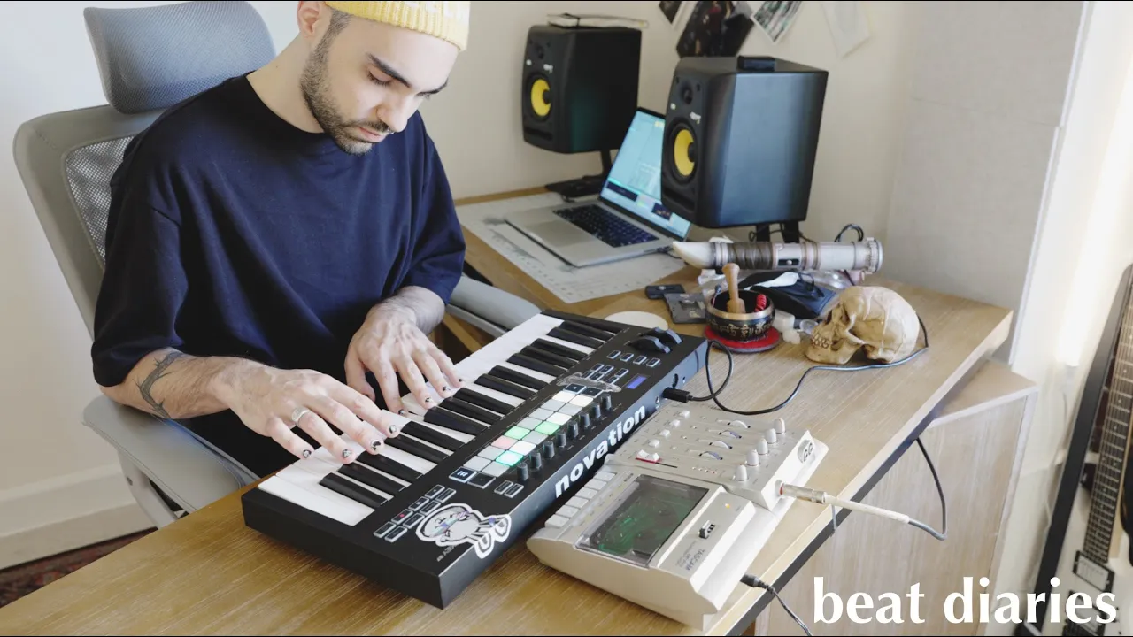 my first experiments with a 4 track tape recorder