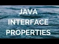 Java Interface Properties manohar academy