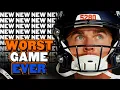 Download Lagu The new NEW^37 Worst Game Ever: Broncos vs Chargers