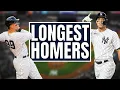 Top 10 Longest Home Runs Of Aaron Judge s Career