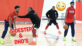 Scoring when Defenders go under and SIDE STEP NBA Workout with Nickeil Alexander-Walker