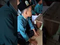 Lagu Kegiatan rutin sebelum menghadapi ujian, lomba dan imtihan.