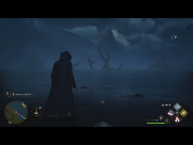 Hogwarts Legacy Giant Squid