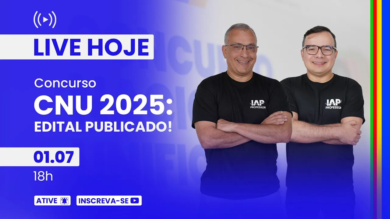 CNU 2025: EDITAL PUBLICADO! Como APROVAR nas 3.652 Vagas (Salário até R$18.700)