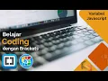 Belajar Coding JavaScript dengan Brackets Variabel JavaScript