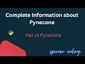 Complete Information About PyneCone Python Flet vs PyneCone