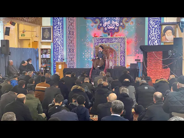 ⁣موكب الامامين الكاظميين لندن | سماحة السيد الجلالي والملا مصطفى النائب | 04.02.2024