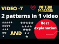 Reverse Star Pattern - 7 Reverse Star Pattern Program in Java Triangle Pattern Program