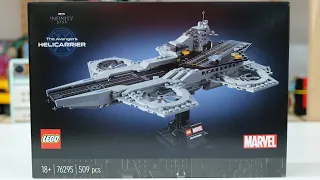 LEGO Marvel Super Heroes 76295 The Avengers Helicarrier - LEGO Speed Build Review