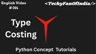 Python Programming Language English Python Type Casting From Zero to Hero 2025