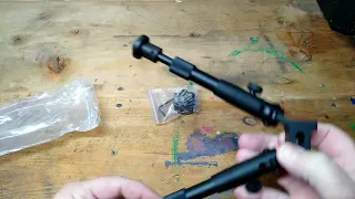 3in1 bipod unboxing and installation