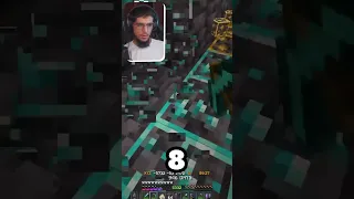 23 حبة دايموند بمكان واحد Minecraft 