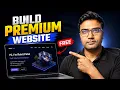 How to Create a Premium Portfolio Website Using AI for FREE 2026 Animated Website Kaise Banaye