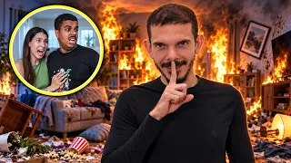 O PRIMO ESTRANHO INTERIOR ENTROU NA NOSSA CASA E PASSOU DE TODOS OS LIMITES...