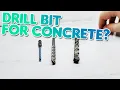 What Drill Bit For Concrete