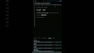 Create string variable in python Python programming 2025