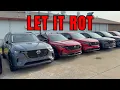 Mazda Dealership Completely Full