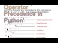 Lec-9 Operators in Python Associativity with examples Tutorial for Beginners
