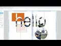 Tools Menus and Workspace for Walsworth s Page Editor
