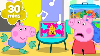 George apprend à Peppa à DANSER le SQUASHPUFF SHAKE! 🎵| Les Contes de Peppa Pig