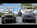 Jeep Wrangler Sport S vs Willys Which Wrangler Should You Buy in 2026