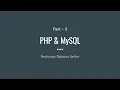 Part 3 MySQL Introduction - PHP MySQL Bangla Tutorial