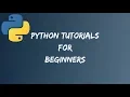 Python Beginner Tutorials - Disable Code and Comments