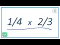 times Two-Thirds times One-Fourth
