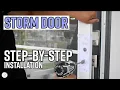 How to Install a Storm Door Yourself - Step-by-Step No Experience Needed
