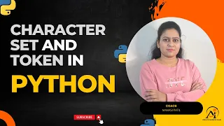 Python Character Set and Tokens Python Full Course